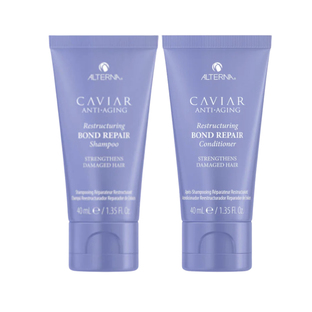Image of Alterna Caviar Restructuring Bond Repair Shampoo & Conditioner 40ml Duo