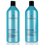 Pureology Strength Cure Shampoo & Conditioner 1000ml Duo