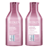 Redken Volume Injection Shampoo & Conditioner 300ml Duo