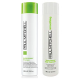 Paul Mitchell Smoothing Super Skinny Shampoo & Daily Treatment Conditioner 300ml Duo