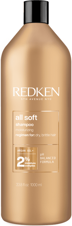 Redken All Soft Shampoo 1000ml - Born Hair Care