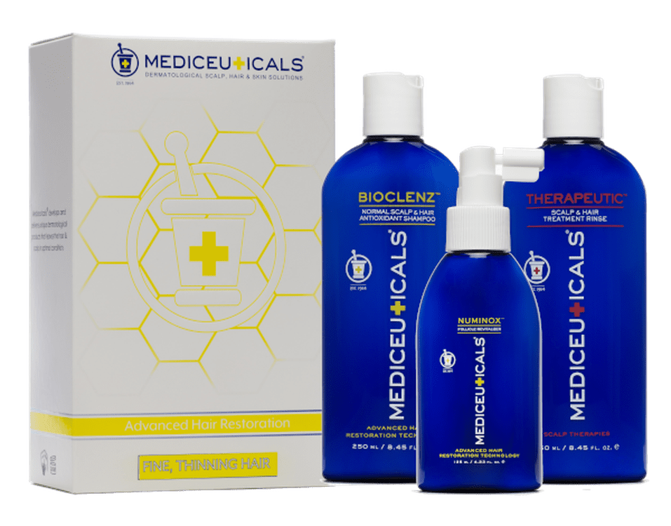 Mediceuticals Hair Restoration Kit For Men - Fine, Thinning Hair - Born Hair Care