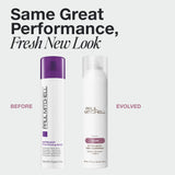 Image of old and new packaging 