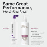 Image of old and new packaging
