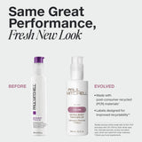 Image of old and new packaging