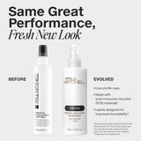 Image of old and new packaging 