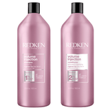 Redken Volume Injection Shampoo & Conditioner 1000ml Duo - Born Hair Care