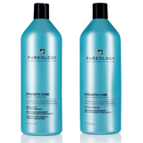 Pureology Strength Cure Shampoo & Conditioner 1000ml Duo