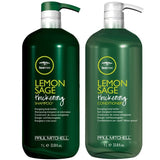 Paul Mitchell Tea Tree Lemon Sage Thickening Shampoo & Conditioner 1 Litre Duo - Born Hair Care