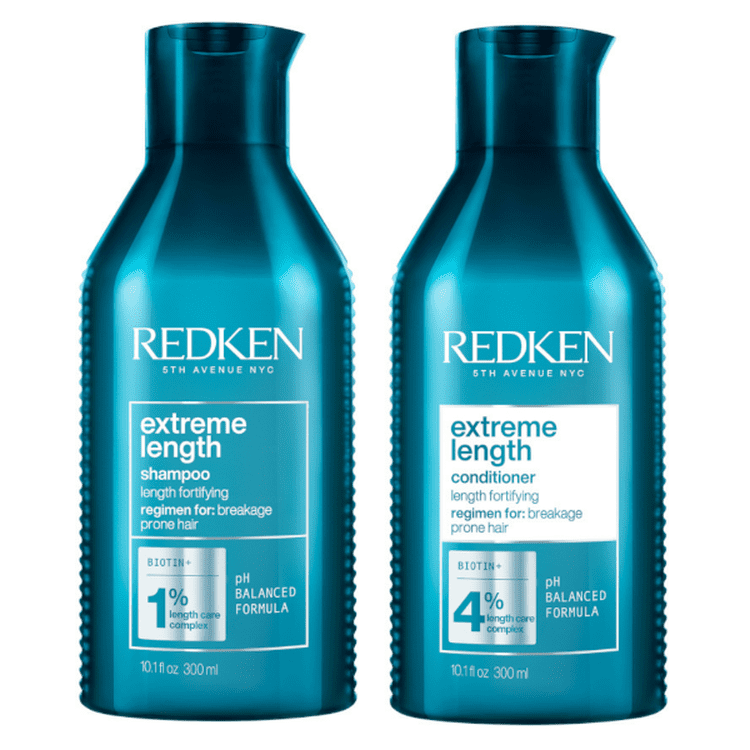 Redken Extreme Length Shampoo & Conditioner 300ml Duo - Born Hair Care
