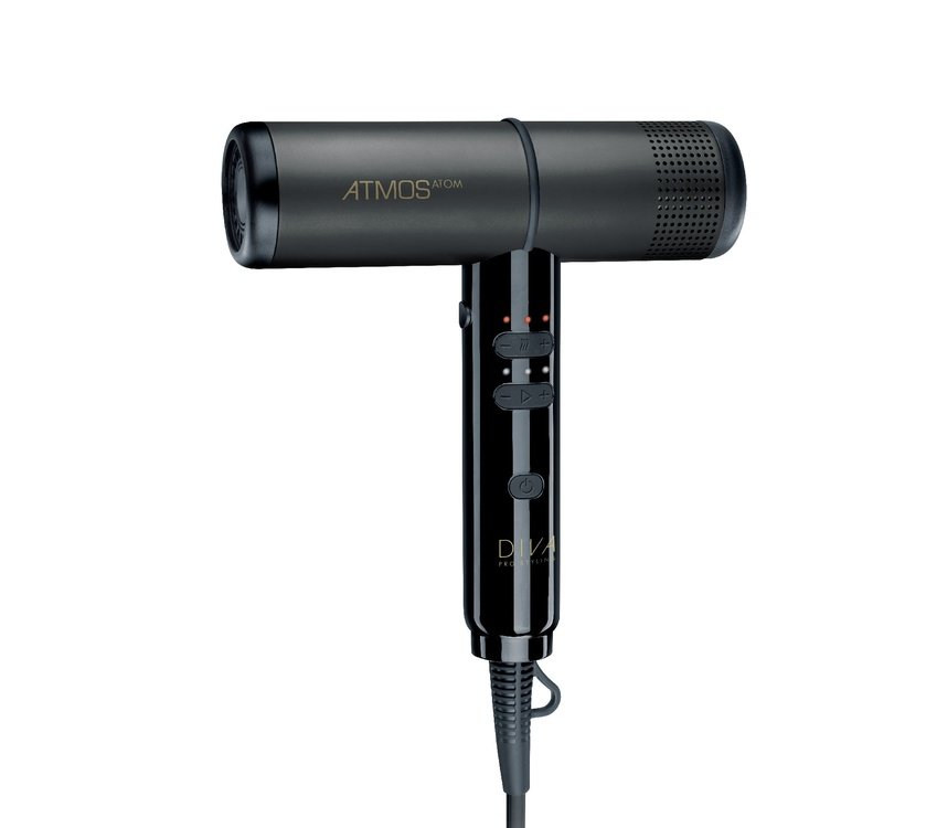 Diva Professional Styling Hair dyer. Blow dry to perfection. Best hair dryer. Divaprostyling. Diva pro atmos dry & style. - Born Hair Care