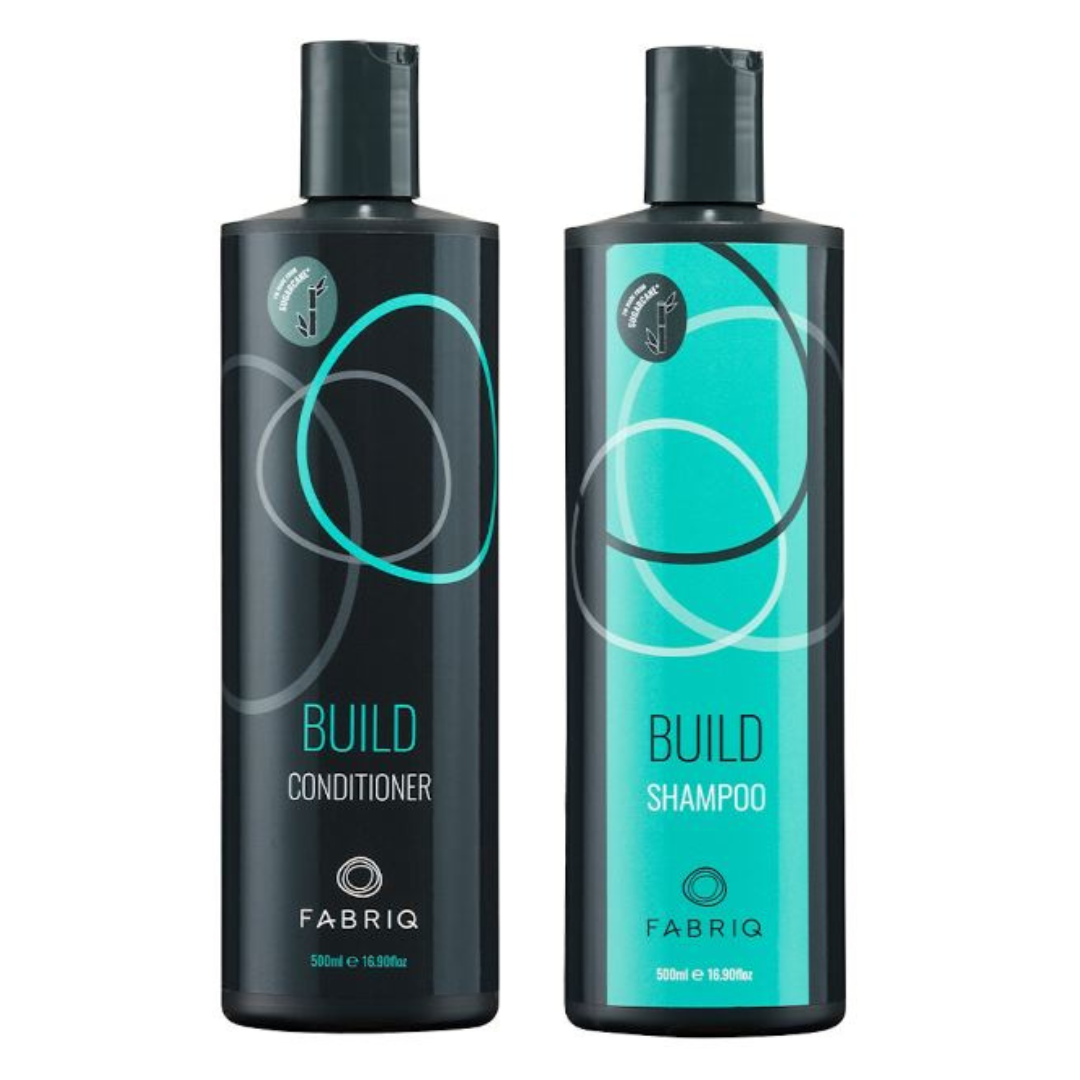 Fabriq Build Shampoo & Conditioner 500ml Duo