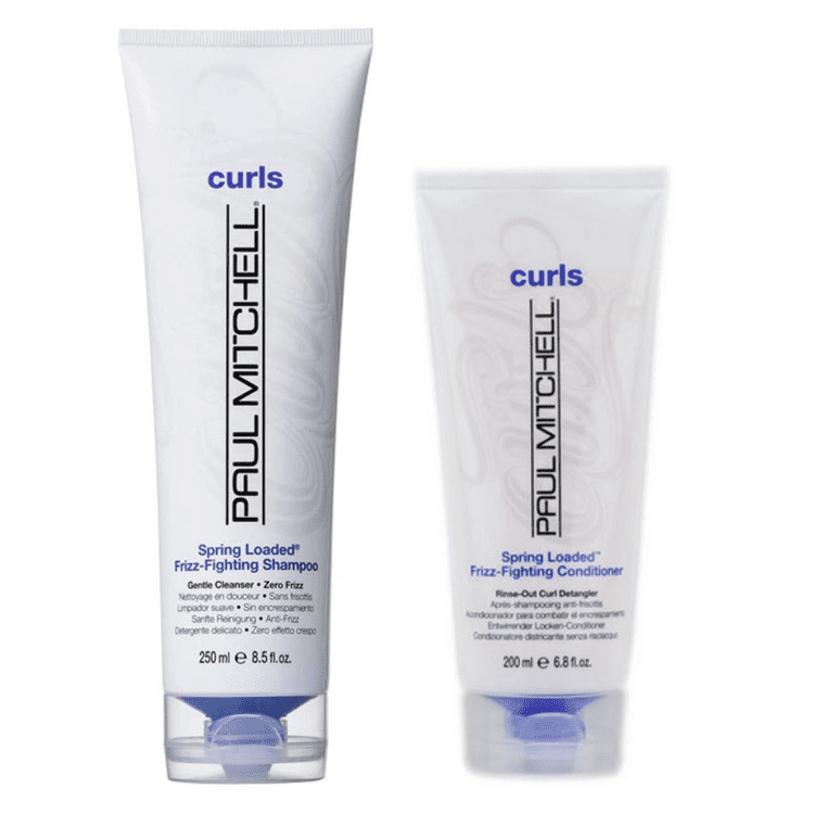 Paul Mitchell Curls Spring Loaded Frizz-Fighting Shampoo 250ml & Conditioner 200ml Duo - Born Hair Care
