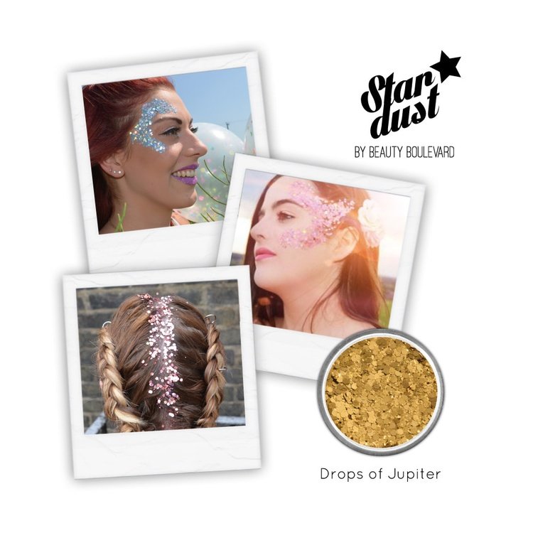 Beauty Blvd Stardust Face, Body & Hair Glitter Kit - Drops Of Jupiter - Born Hair Care