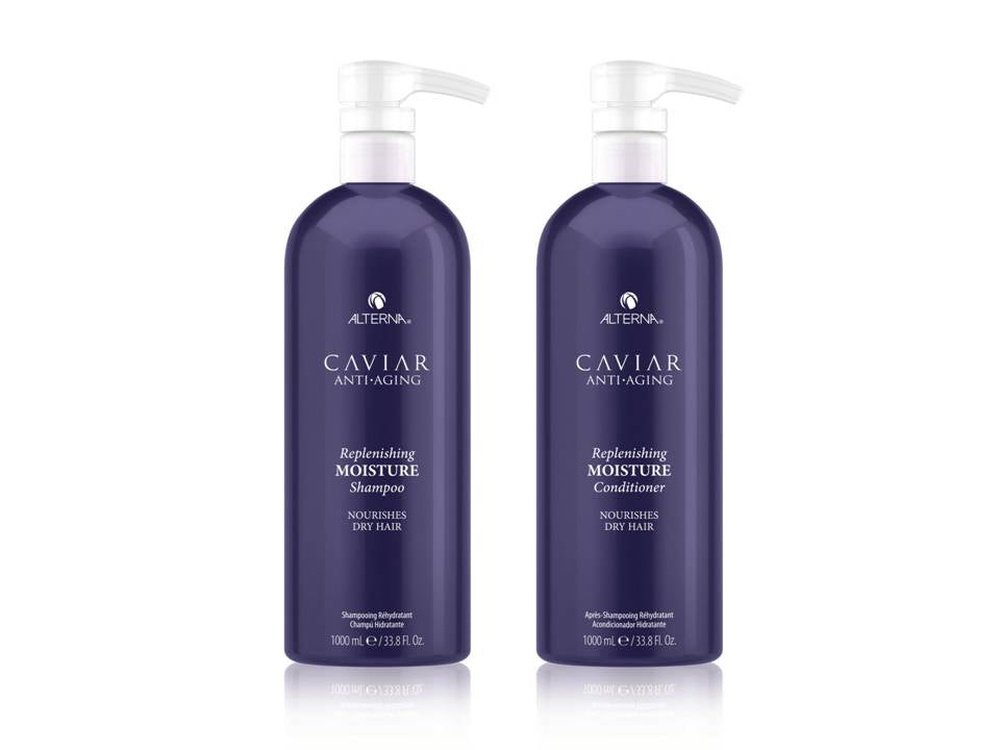 Alterna Caviar Replenishing Moisture Shampoo & Conditioner 1000ml Duo - Born Hair Care