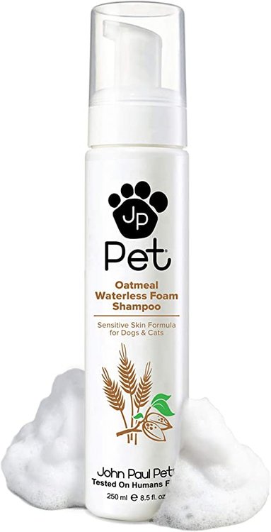 John Paul Pet Oatmeal Waterless Foam Shampoo 250ml - Born Hair Care