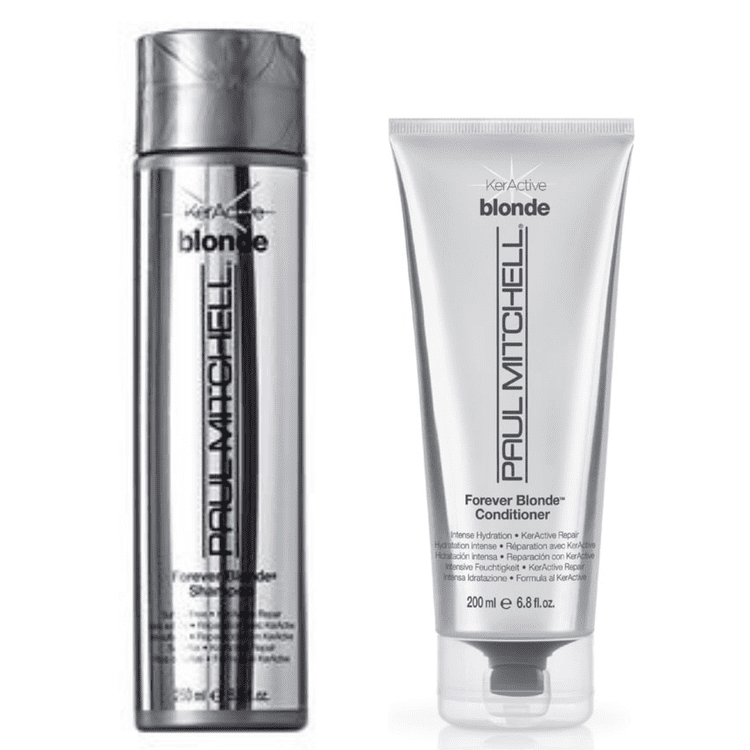 Paul Mitchell Forever Blonde Shampoo 250ml & Conditioner 200ml Duo - Born Hair Care
