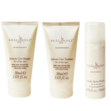 Image of Neal & Wolf Harmony Shampoo, Treatment Conditioner & Control Hairspray 50ml Trio